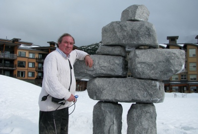 image of Len at Whistler Olympic Village